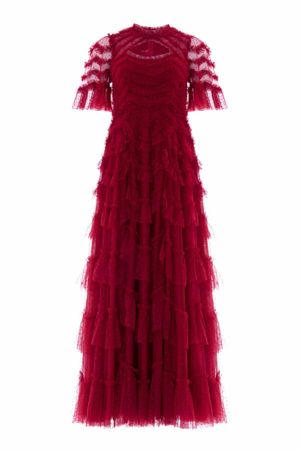 Needle & Thread Aviana Short Sleeve Gown