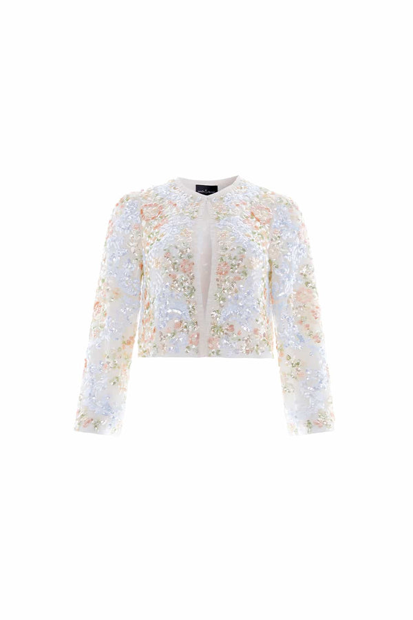 Needle & Thread Baroque Floral Jacket