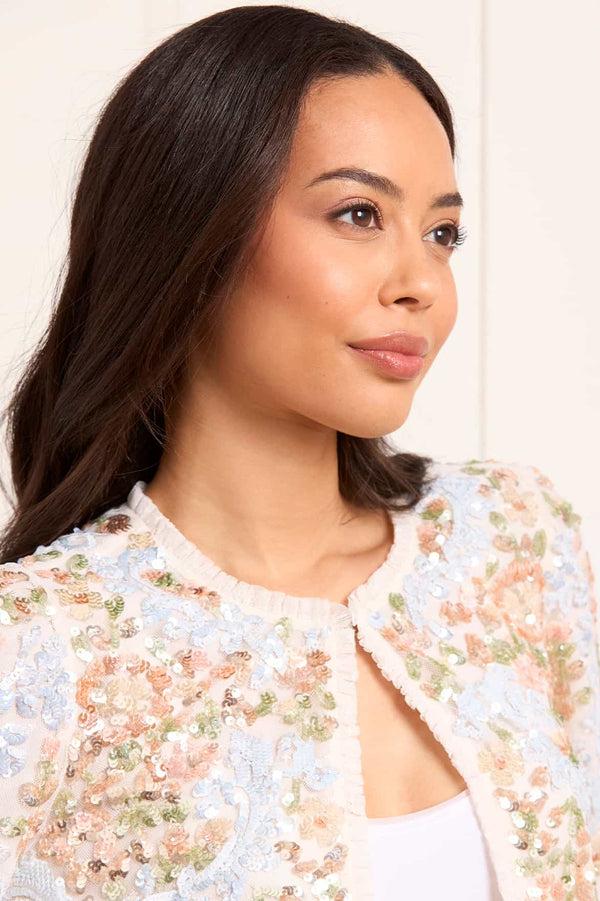 Needle & Thread Baroque Floral Jacket