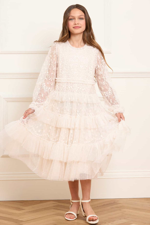 Needle & Thread Blossom Lace Kids Dress