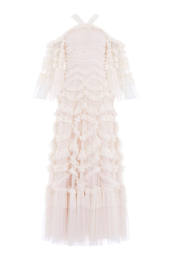 Needle & Thread Bronte Off-Shoulder Gown