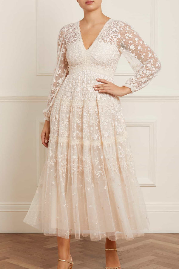 Needle & Thread Celestia Ribbon Ankle Gown