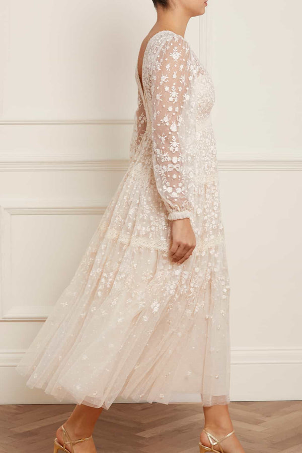 Needle & Thread Celestia Ribbon Ankle Gown