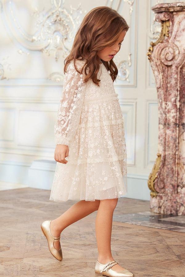 needle & thread Celestia Ribbon Kids Dress