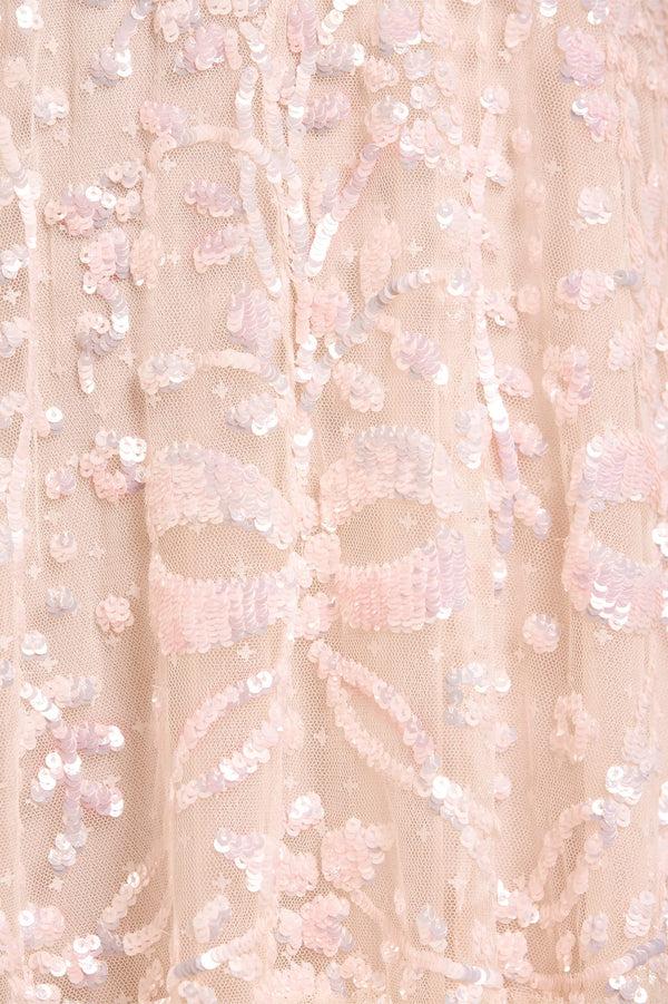 Needle & Thread Celia Long Sleeve Mini Dress