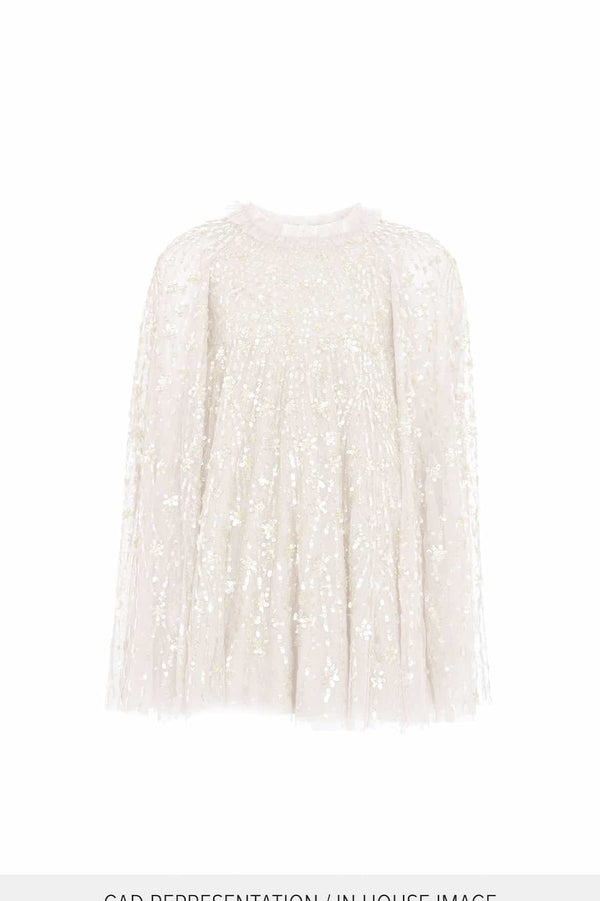 Needle & Thread Comet Cape Kids Dress