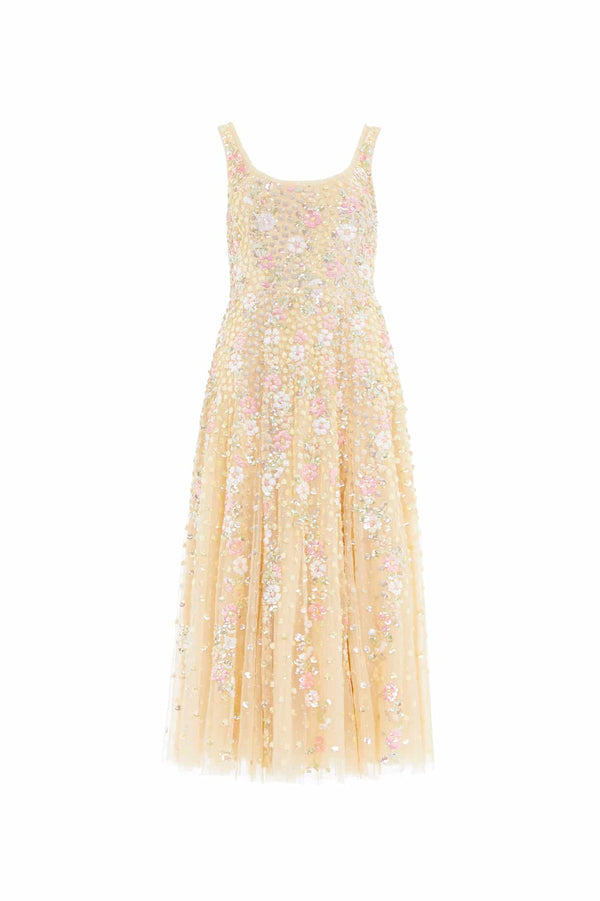 Needle & Thread Confetti Scoop Neck Ballerina Dress