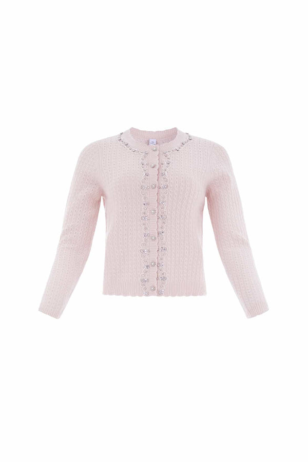 Needle & Thread Crystal Border Short Cardigan