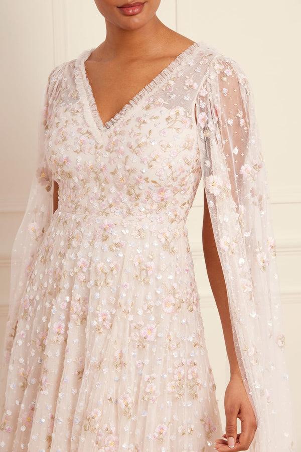 Needle & Thread Dahlia Ditsy Ankle Gown