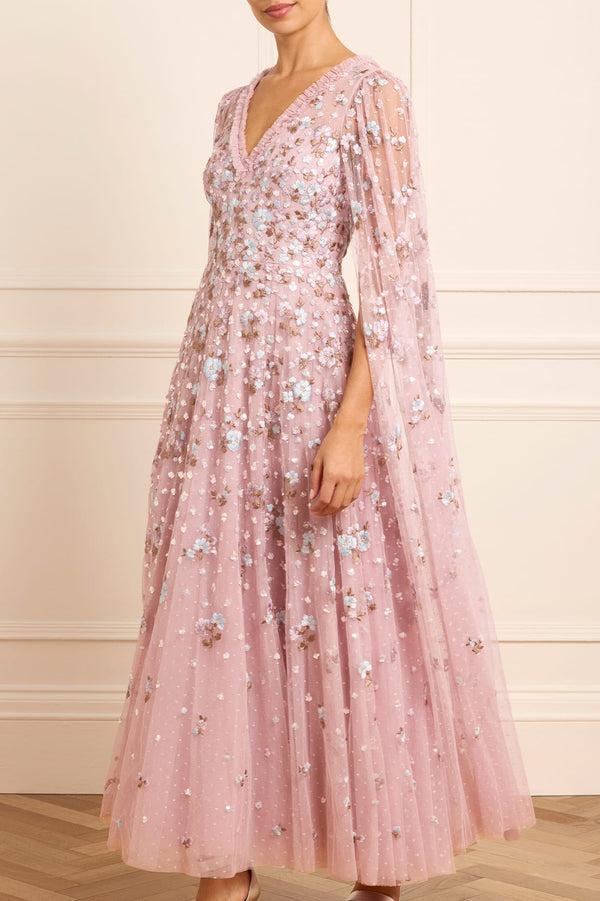 Needle & Thread Dahlia Ditsy Ankle Gown