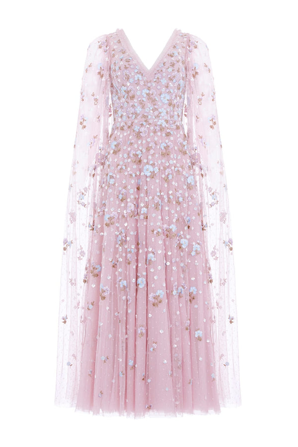 Needle & Thread Dahlia Ditsy Ankle Gown