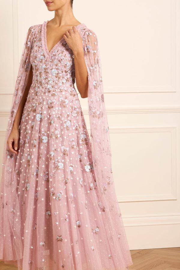 Needle & Thread Dahlia Ditsy Ankle Gown