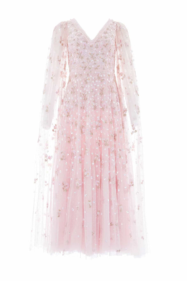 Needle & Thread Dahlia Ditsy Ankle Gown