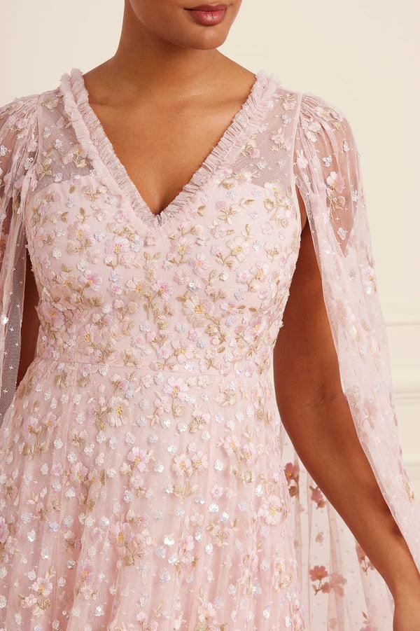 Needle & Thread Dahlia Ditsy Ankle Gown