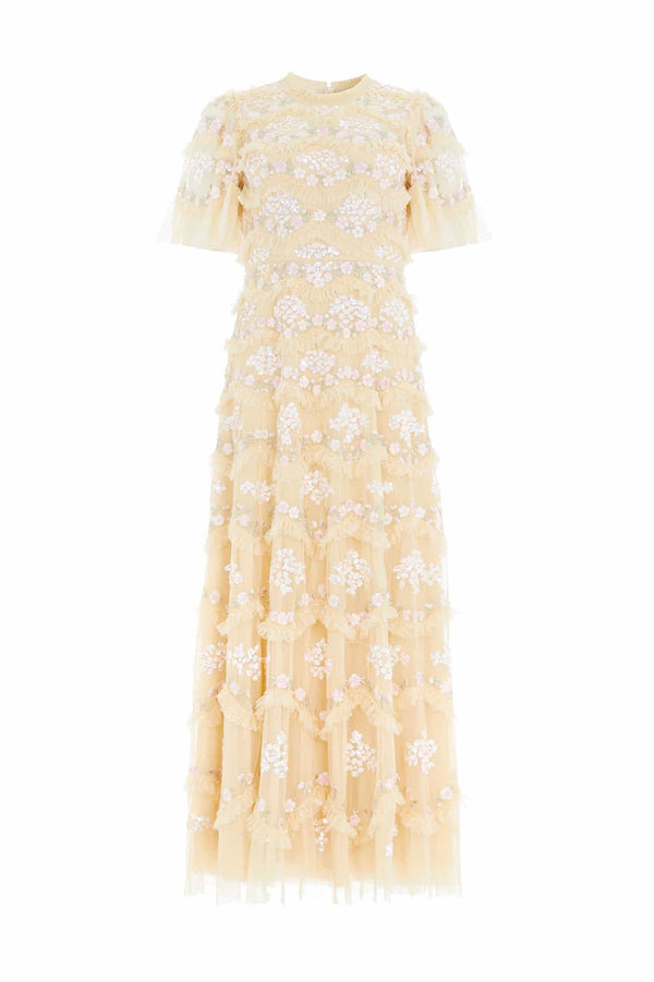 Needle & Thread Daisy Wave Ankle Gown