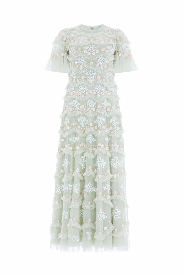 Needle & Thread Daisy Wave Ankle Gown
