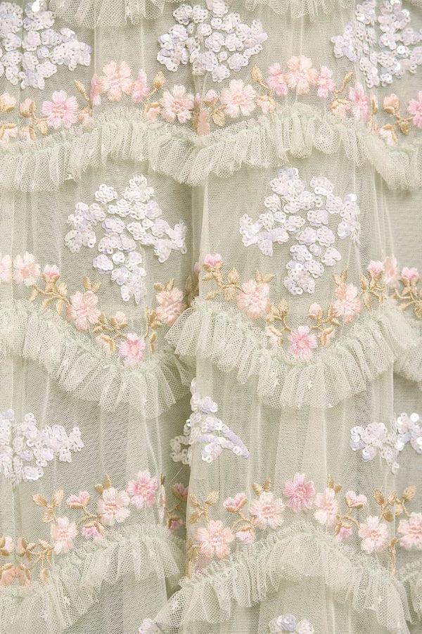 Needle & Thread Daisy Wave Ankle Gown