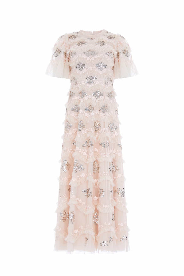 Needle & Thread Daisy Wave Ankle Gown