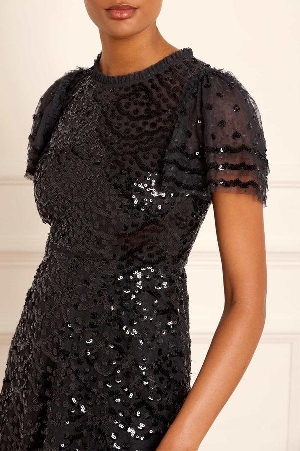 Needle & Thread Deco Dot Ankle Gown