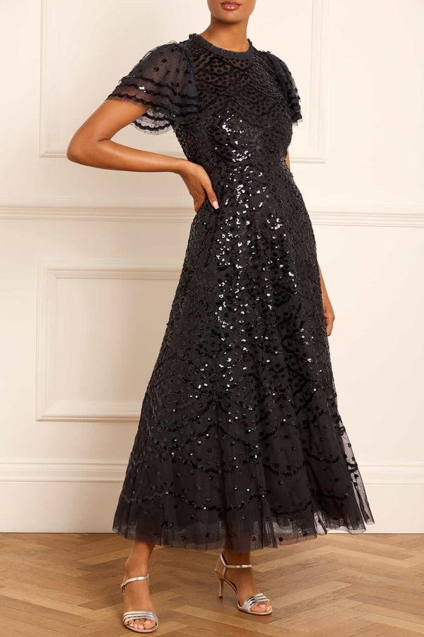 needle & thread Deco Dot Ankle Gown