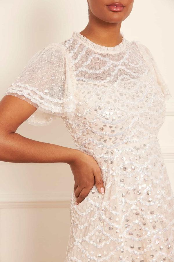 Needle & Thread Deco Dot Gloss Ankle Gown