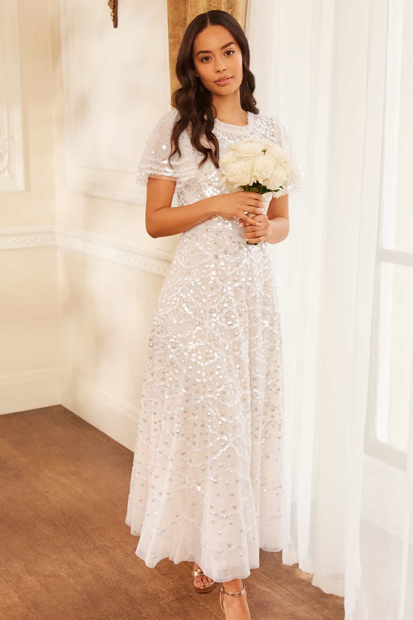 needle & thread Deco Dot Gloss Ankle Gown