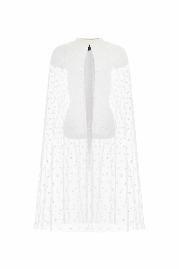 Needle & Thread Dot Shimmer Open Midaxi Cape