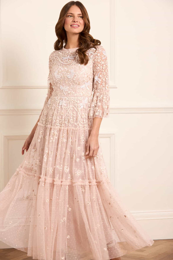 needle & thread Dragonfly Garden Ankle Gown