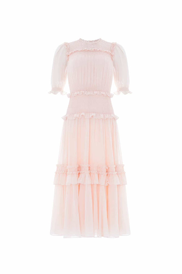 Needle & Thread Emilia Crepe Ballerina Dress