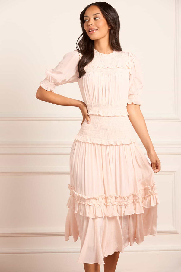 needle & thread Emilia Crepe Ballerina Dress