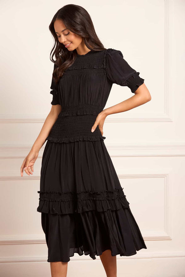 needle & thread Emilia Crepe Ballerina Dress