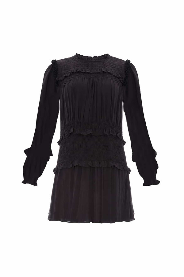 Needle & Thread Emilia Crepe Micro Mini Dress