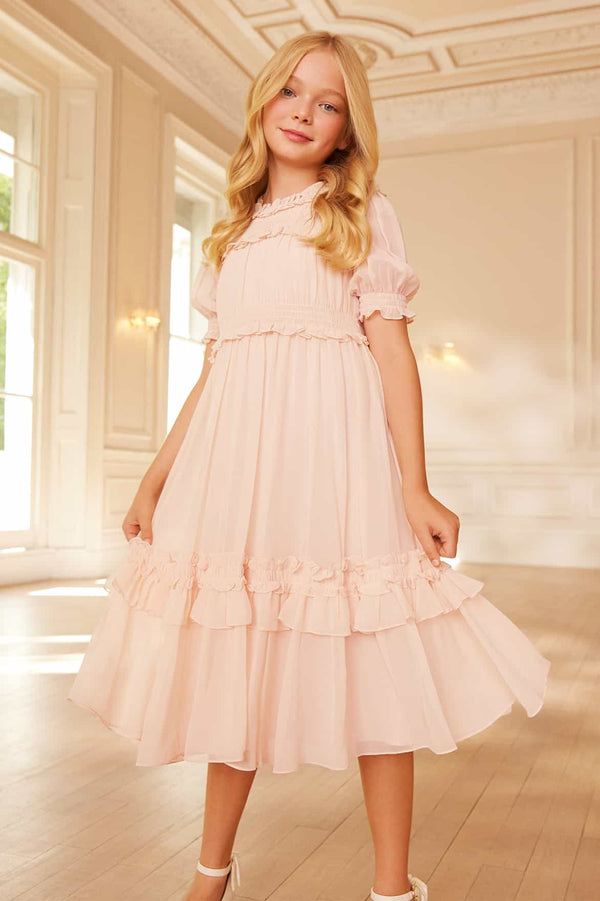 needle & thread Emilia Georgette Kids Dress