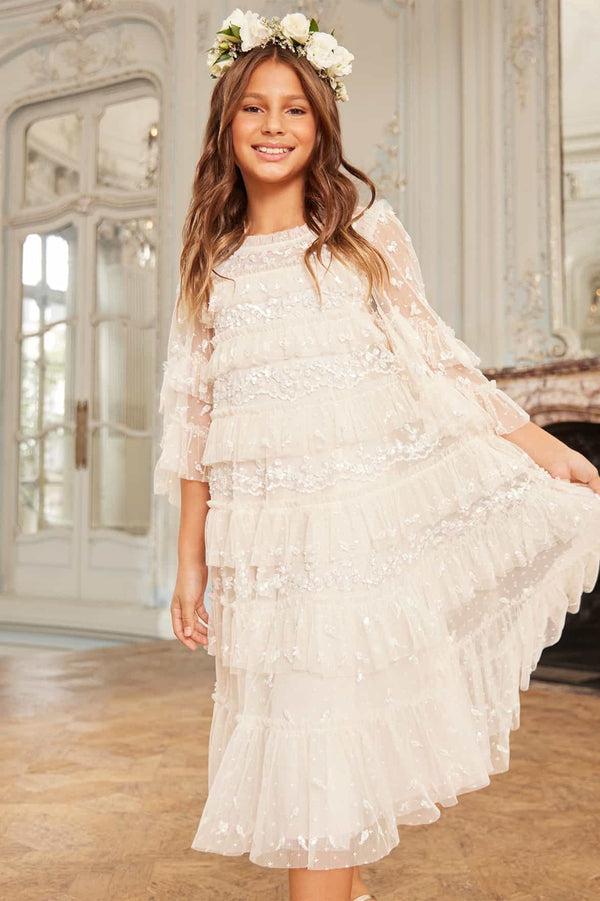 needle & thread Emily Lace Kids Dress