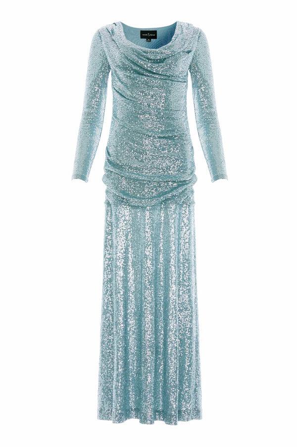 Needle & Thread Erin Long Sleeve Gown