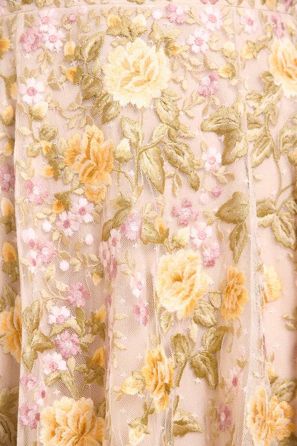 Needle & Thread Florine One-Shoulder Mini Dress