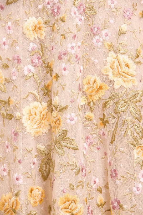 Needle & Thread Florine Scoop Neck Ballerina Dress