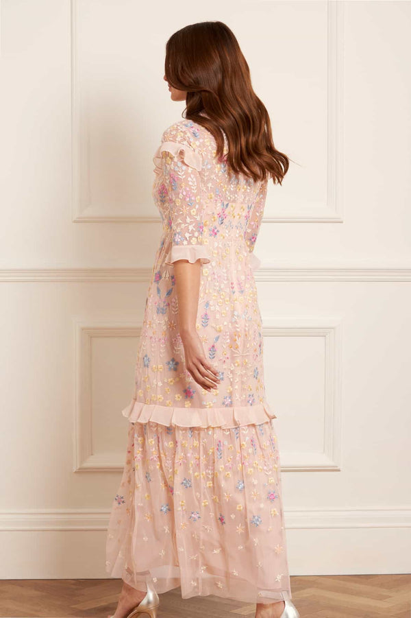 Needle & Thread Flowerbed Embroidery Ankle Gown