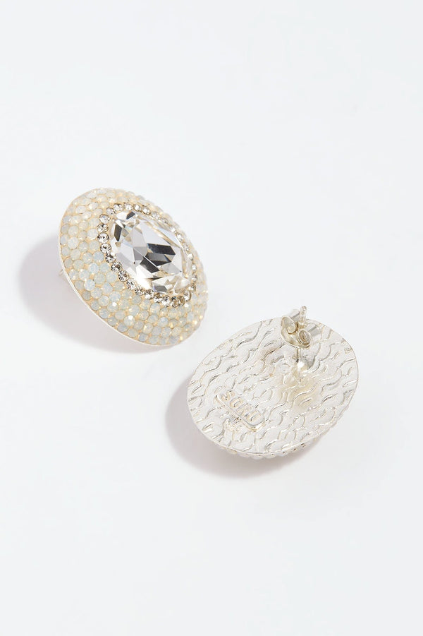 Needle & Thread Forever Crystal Stud Earrings
