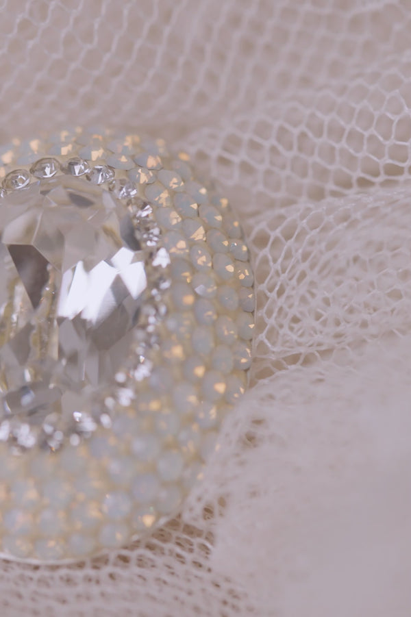 Needle & Thread Forever Crystal Stud Earrings