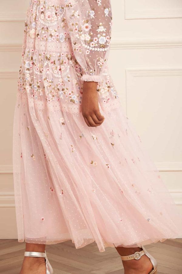 Needle & Thread Garland Ribbon Ankle Gown