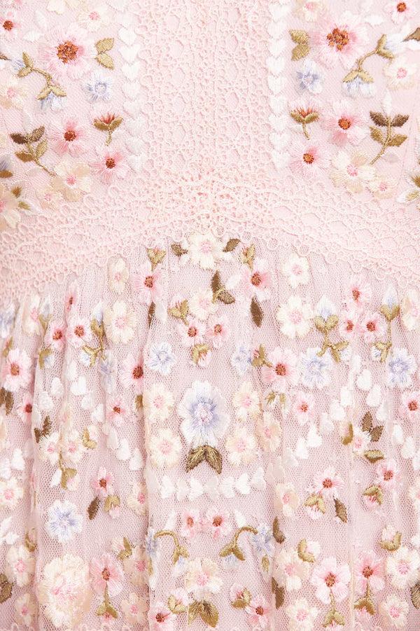 Needle & Thread Garland Ribbon Ankle Gown