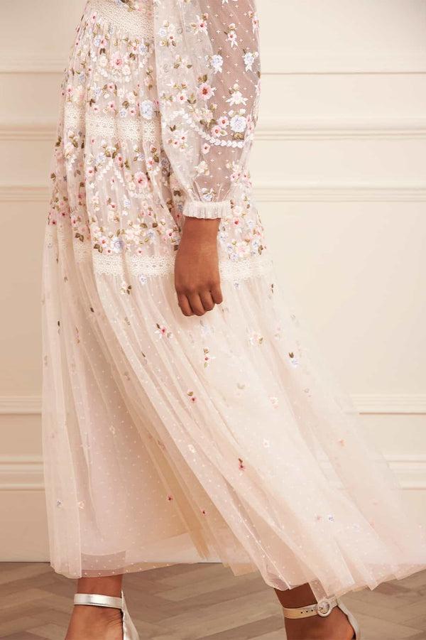 Needle & Thread Garland Ribbon Ankle Gown