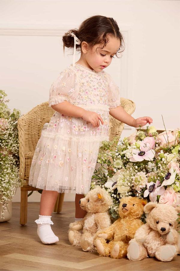 needle & thread Garland Ribbon Baby Dress