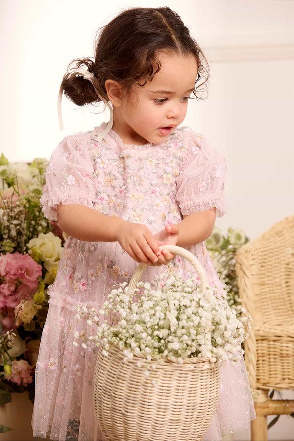 Needle & Thread Garland Ribbon Baby Dress