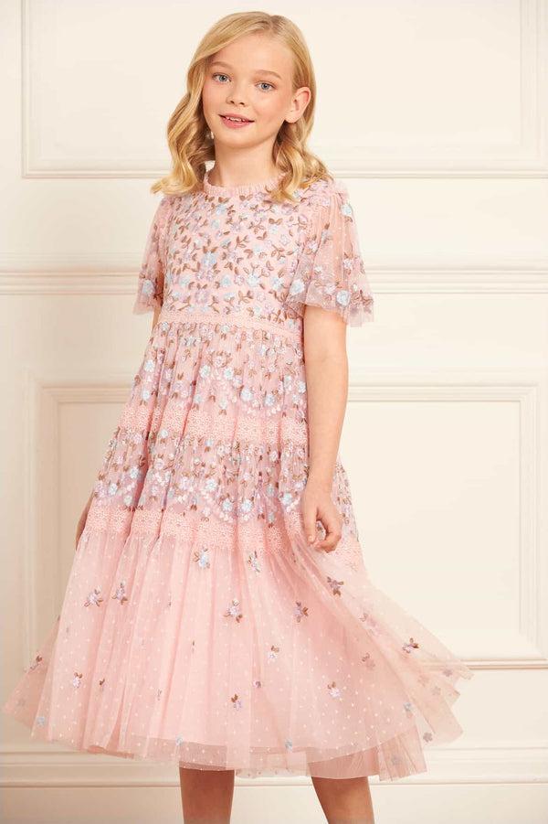 needle & thread Garland Ribbon Kids Dress