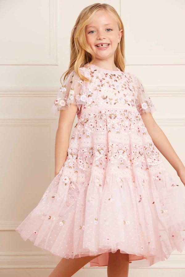 Needle & Thread Garland Ribbon Kids Dress