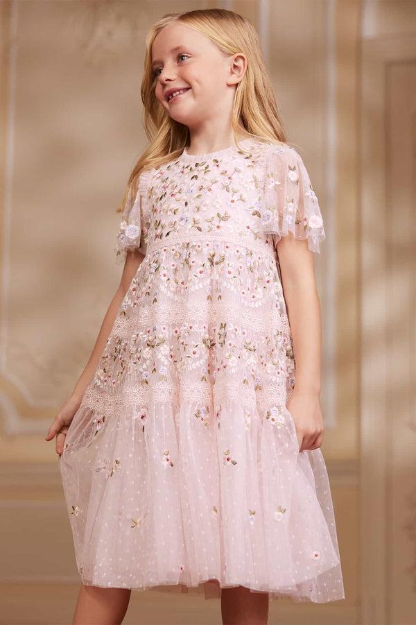 needle & thread Garland Ribbon Kids Dress