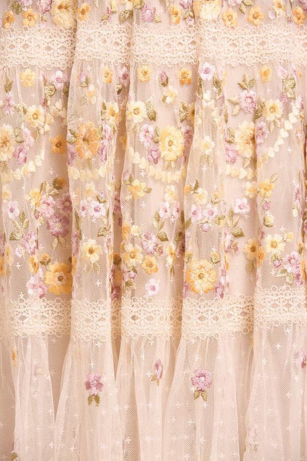 Needle & Thread Garland Ribbon Midaxi Dress