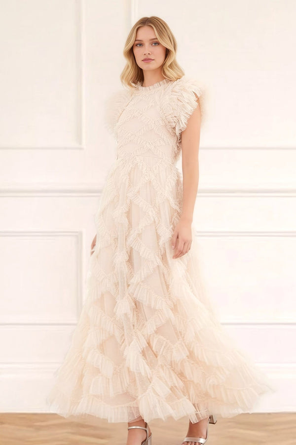 Needle & Thread Genevieve Ruffle Gown